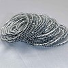 Brass Rhinestone Tennis Bracelets WG6EB7A-07-1