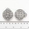 Tibetan Style Alloy Pendants LS-TIBEP-Q078-01AS-RS-2