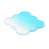Transparent Acrylic Pendants TACR-F005-01-3