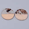 Resin & Wood Pendants RESI-R428-03A-2