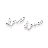 Non-Tarnish 201 Stainless Steel Links STAS-F231-096P-1