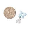Opaque Acrylic Butterfly Pendants PALLOY-JF04289-01-3