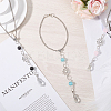 Flower Alloy Pendant Decoration AJEW-WH20018-12A-3