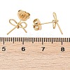 Ion Plating(IP) 304 Stainless Steel Stud Earrings EJEW-G395-26G-2