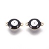 Ion Plating(IP) 304 Stainless Steel Enamel Links connectors LS-STAS-F206-02G-C05-2