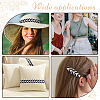 3 Yards Polyester Leaf Jacquard Ribbons SRIB-WH20020-020C-5