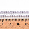 Baking Paint Pearlized Glass Pearl Bead Strands HY-N002-3mm-A04-5