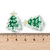 Christmas Decorations Theme Opaque Acrylic Bead with Enamel OACR-Z021-01L-3