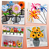 100Pcs DIY Plush Sticks FIND-SP0004-72G-6