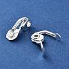 Brass Clip-on Earring Findings KK-F907-09S-3