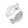 304 Stainless Steel Charms SA-CBAC865-04B-P-3
