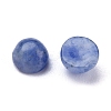 Natural Blue Spot Jasper Cabochons G-P393-R64-4MM-2