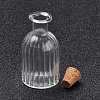 Glass Cork Bottles LS-AJEW-O032-07-4
