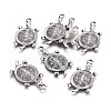 Tibetan Style Alloy Pendants TIBEP-A040-029TAS-NR-1