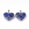 Natural Lapis Lazuli Pendants STAS-T043-01J-1