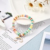 1200Pcs 8 Colors Handmade Polymer Clay Beads CLAY-YW0001-15C-6