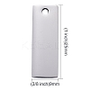 Tarnish Resistant 304 Stainless Steel Pendants LS-STAS-I140-22B-3