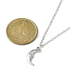 304 Stainless Steel Pendant Necklace for Women NJEW-JN04387-03-3