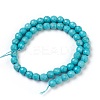 Synthetic Turquoise Beads Strands TURQ-L029-02-10mm-3