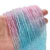 Transparent Painted Glass Beads Strands DGLA-A034-T2mm-A22-2