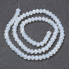 Electroplate Glass Beads Strands EGLA-L029-01-2