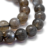 Natural Labradorite Beads Strands G-K285-03-8mm-3