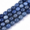 Dyed & Heated Natural Blue Aventurine Beads Strands G-S359-220-1