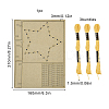 1 Set DIY String Art Kit Arts and Crafts for Children DIY-GF0004-28A-2