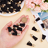 SUNNYCLUE 100Pcs Faux Suede Tassel Pendant Decorations FIND-SC0003-22A-3