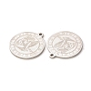 Non-Tarnish 304 Stainless Steel Pendants LS-STAS-A074-03A-P-3
