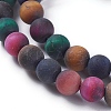 Natural Tiger Eye Beads Strands G-F616-01C-8mm-3