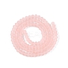 Transparent Glass Beads Strands EGLA-A044-T4mm-MD22-3