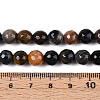 Dyed Natural White Jade Beads Strands LS-G-T139-8mm-60-17-5