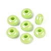 Halloween Theme Opaque Acrylic European Beads OACR-E033-19M2-3
