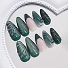 1 Bag ABS Plastic Press On False Nails MRMJ-CP0001-60-4