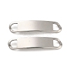 Non-Tarnish 201 Stainless Steel Connector Charms STAS-K265-02C-P-1