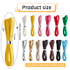 13Pcs 13 Colors PU Leather Belt for Doll Clothes Accessories DOLL-FG0001-04-2