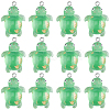 30Pcs Transparent Resin Pendants RESI-SC0002-72-1