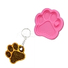 Cat Paw Print DIY Pendant Silicone Molds SIMO-PW0001-328A-1