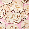 Basswood Milestone Cards WOOD-TA0002-44-5