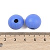 Wood European Beads WOOD-M014-01O-3