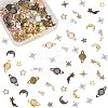 Zinc Alloy Cabochons PALLOY-OC0002-58-8