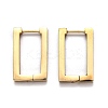 304 Stainless Steel Rectangle Huggie Hoop Earrings LS-STAS-H156-10A-G-1