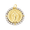 Rack Plating Brass Pendants KK-P269-16G-C-1
