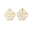 304 Stainless Steel Enamel Pendants X1-STAS-G360-03G-04-1