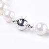 Shell Pearl Beaded Necklaces NJEW-I224-B02-3