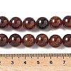 Natural Orange Garnet Beads Strands G-G271-B01-10mm-5