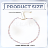 1Pc Glass Seed Beads Necklace for Women NJEW-LP0003-09-2