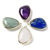 Natural Mixed Stone Pendants G-G012-06G-B-1