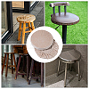 Velvet Round Stool Cover AJEW-WH20020-290C-5